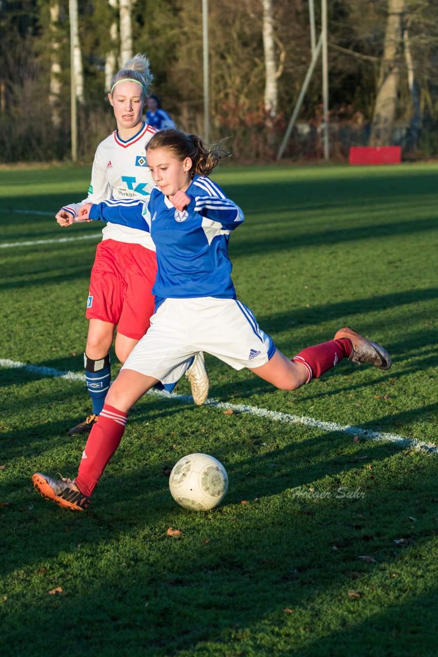 Bild 169 - B-Juniorinnen Hamburger SV - Holstein Kiel : Ergebnis: 0:1